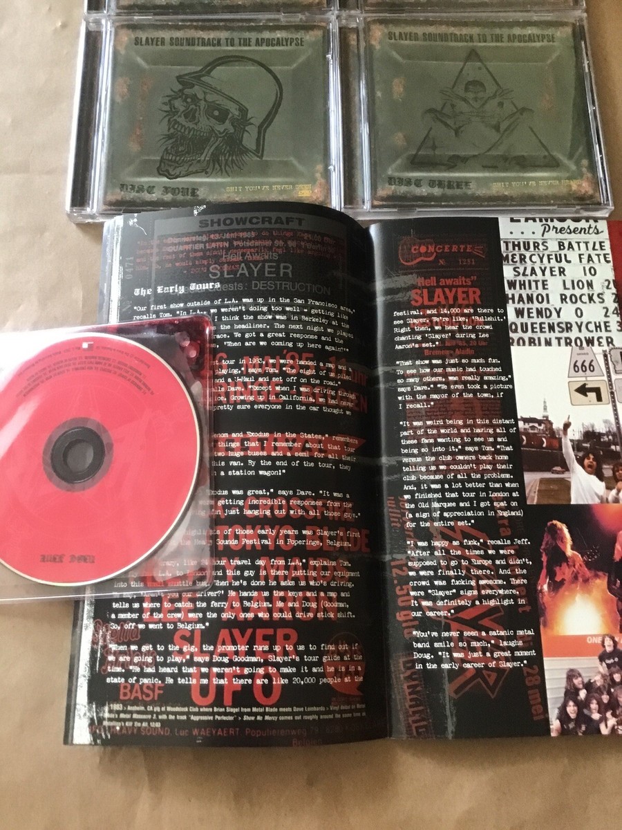SLAYER スレイヤー/弾薬箱～黙示録のサウンドトラック Slayer/弾薬箱～黙示録のサウンドトラック ［4CD+DVD］＜初回