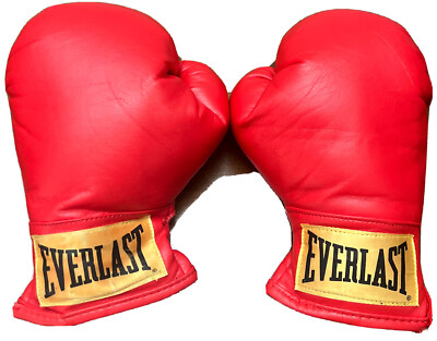Everlast 14oz Laceless Boxing Gloves - Red (2964) 9283029647| eBay