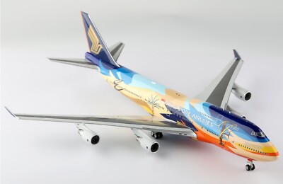 SQ Wings 1:200 Singapore Airlines Boeing B747-400 Diecast