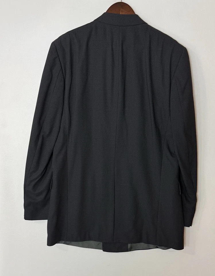 Hugo Boss Onassis Nostalgia Double Breasted Coat Size 42 L MADE IN GERMANY #911 - Image 4 of 4