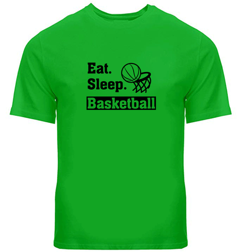 Basketball Sports Tee Graphic gift Outdoor Gaming T Shirt Motivational Eat Sleep - Bild 23 von 34