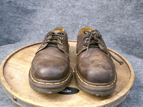 VTG Dr. Martens Original 1461 England Brown Leather Oxford Size UK 9 US 10 NP4D - Picture 3 of 14