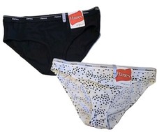 Nwt 2 Hanes Originals XXL Bikini Hipster Cotton Panties Underwear Undies New