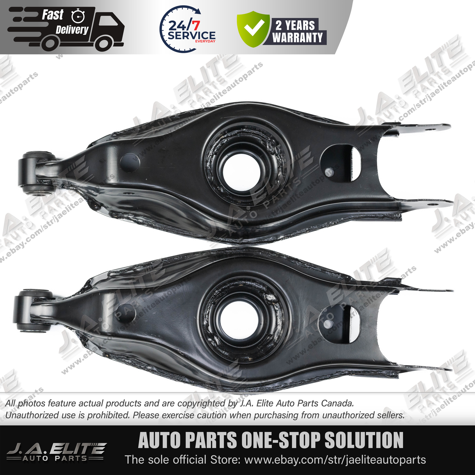 2pcs Rear Lower Control Arm fit Maserati Ghibli Quattroporte (2014+) 670036580