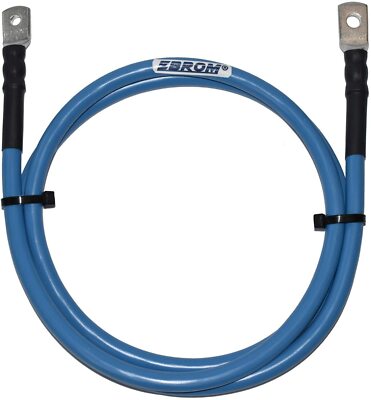 Batteriekabel KFZ Kabel 70 mm² BLAU + Ringösen/Kabelschuhe M8/M10/M12 - 70mm2