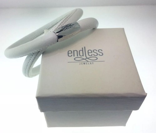 Bracciale Endless - #12108-36 Doppio Bianco 7,0 Pollici - Autentico Rivenditore Sconto 50% - Foto 3 di 5
