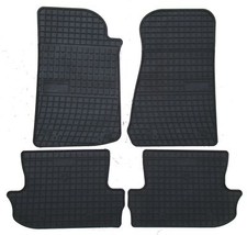 Auto-Fußmatten Gummimatten Schwarz für Jeep Wrangler Typ JL Baujahr ab 2017