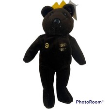 1998 Salvino's Bamm Beanos Roger Maris 9 Brown Bear Plush Bean Bag Licensed