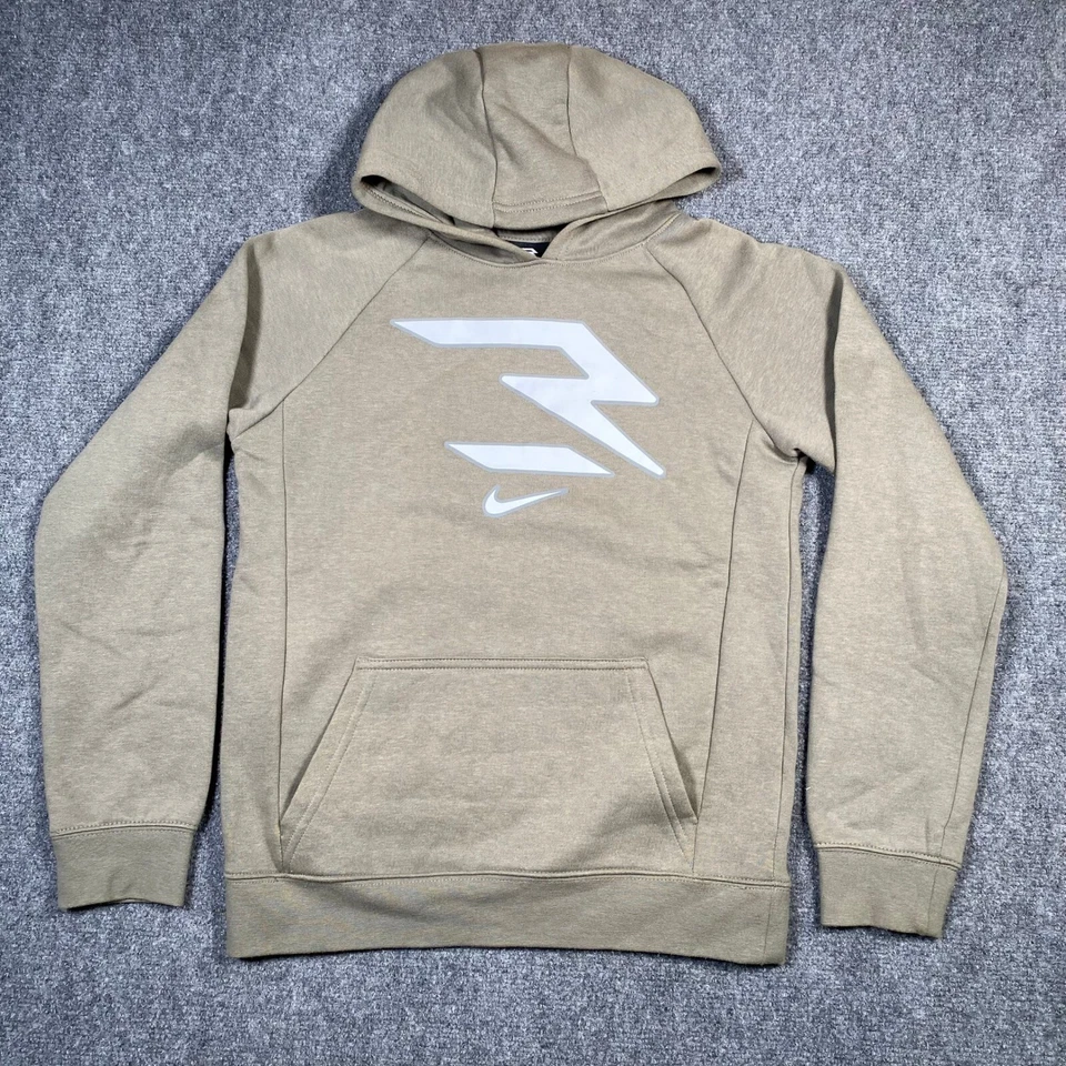 Nike 3 Marca Pullover Sudadera con Capucha Sudadera Ropa Deportiva Juvenil L Foto 2 de 4