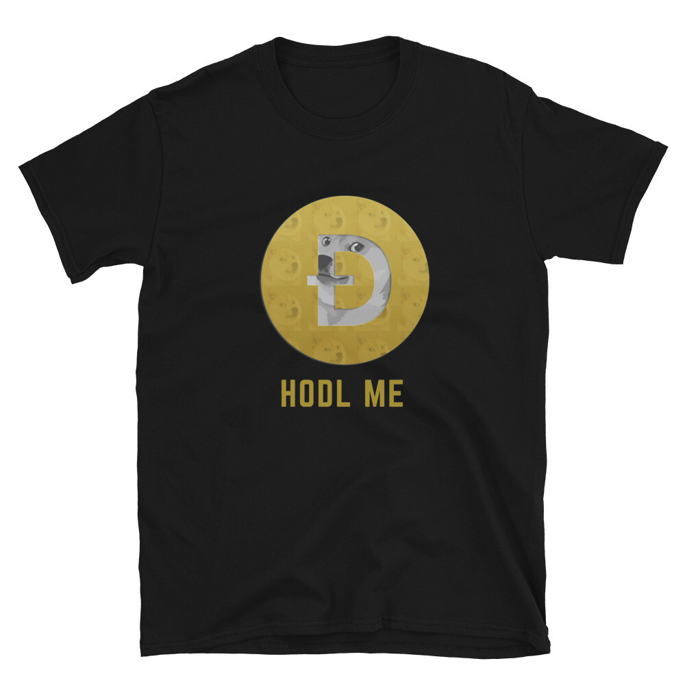 Dogecoin Hodl Me Crypto Stonks Meme Coin Digital Currency Short-Sleeve  T-Shirt | eBay