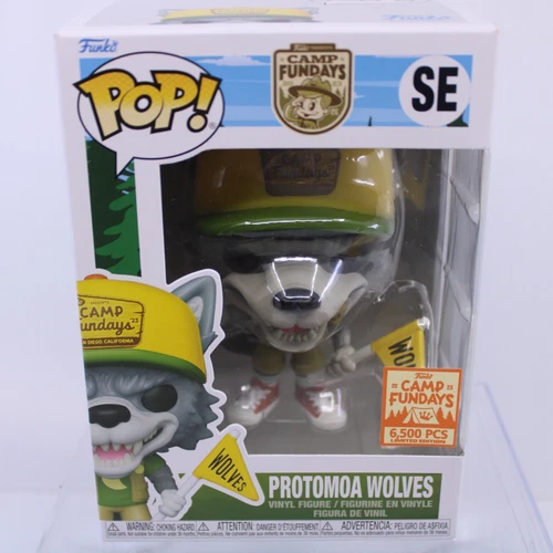 F4 Funko Pop 2023 Camp Fundays LE 6500 Protomoa Wolves Vinyl Figure SE