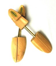 RARE BATTAGLIA Brown Wooden Shoe Stretcher Men's Size S SS-2 