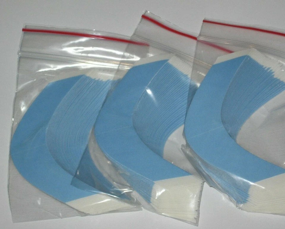 WALKER TAPE BLUE LINER DOUBLE-SIDED AA CONTOUR LACE WIGS HAIRPIECE TAPE- 108 PCS - Image 2 of 4