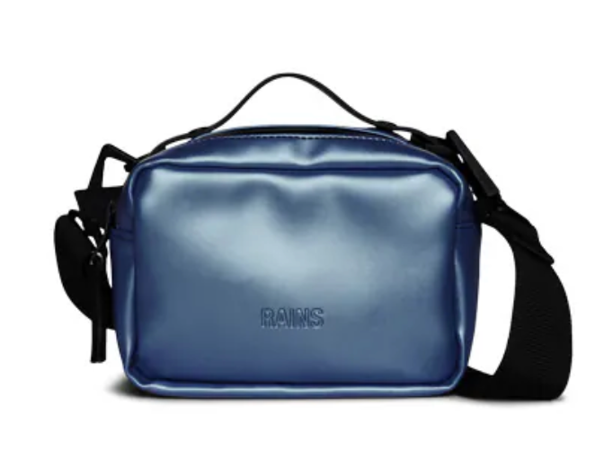 クラッチバッグ RAINS Wash Bag Small W3 Pouch - RAINS - Synthetic - Blue Wash Bag Small W3 – Jetset Gear