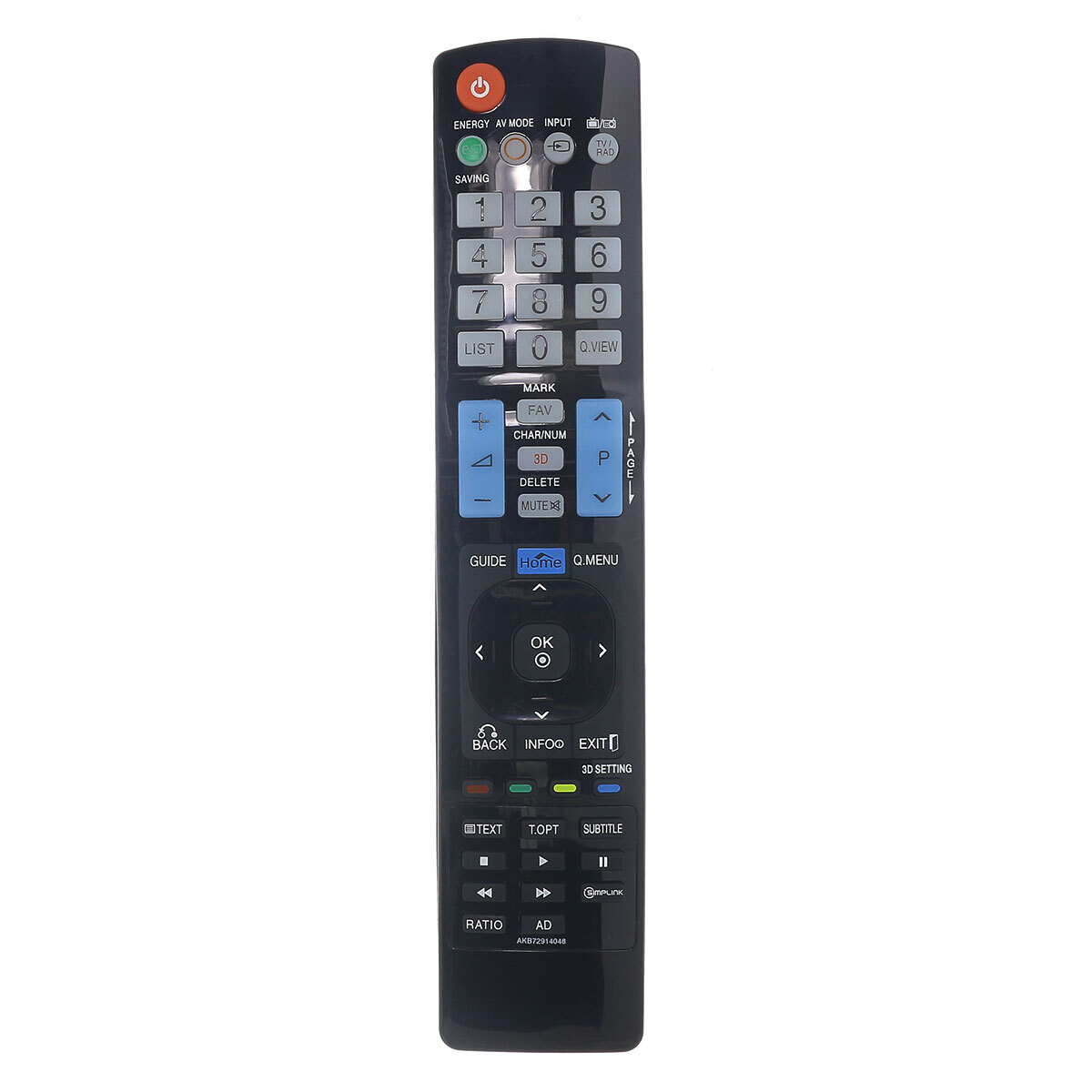 Thumbnail - Ersatz Tv Fernbedienung Für Lg 42le7300ua Fernseher