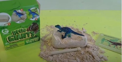 Geoworld Little Giants Dinosaur Dino Creuser & Play STEM Jouet d'apprentissage Science T-REX - Photo 3/4