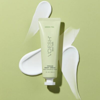 Voesh Velvet Luxe Vegan Body & Hand Cream Lotion Green Tea 3 oz
