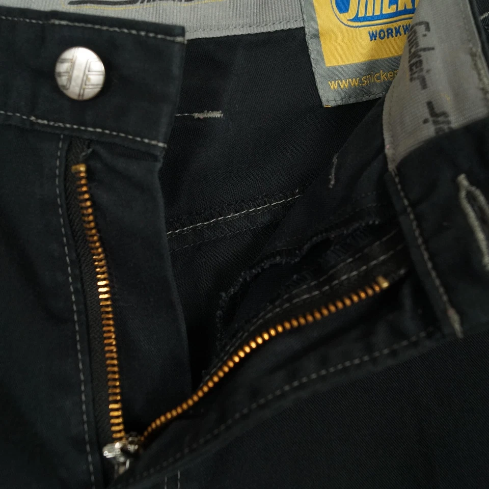 Pantalones cargo para hombre SNICKERS WORKWEAR talla 36 (W27 L31) negro con c... - Imagen 4 de 4