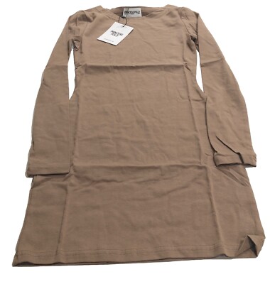 princess polly brown dress long sleeve Malop Long Sleeve Mini Dress | Chocolate | Womens