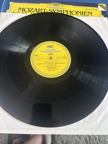 Mozart Symphonien No.35 Wiener Philharmonker Leonard Bernstein Rare DG EX/EX - Picture 5 of 7