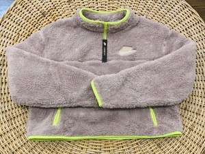 sherpa fleece crop top