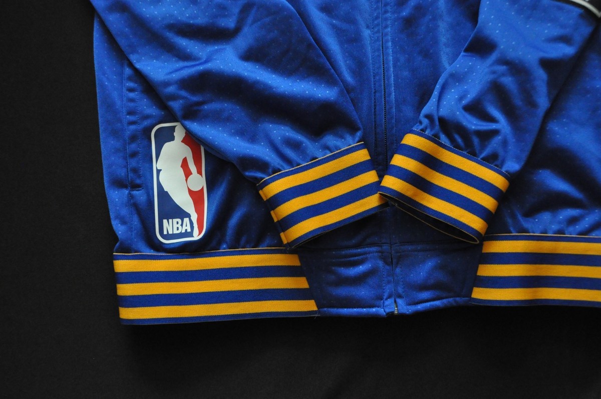 Golden State Warriors Adidas Jacket Warmup NBA On-Court 15