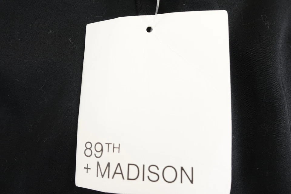 Minifalda recta clásica negra 89th & Madison para mujer talla 22W nueva con etiquetas Foto 4 de 4