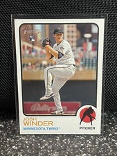 2022 Topps Heritage Josh Winder #621 Minnesota Twins Rookie Free Shipping