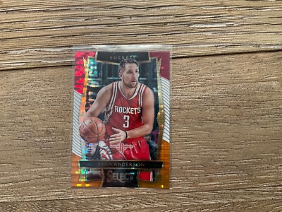 2016-17 Panini Select Basketball Ryan Anderson Tri Color Prizm #68 Rockets