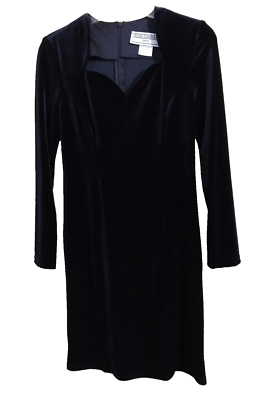 jessica howard dresses black Jessica Howard Plus Size 3/4-Sleeve V-Neck Dress - Black