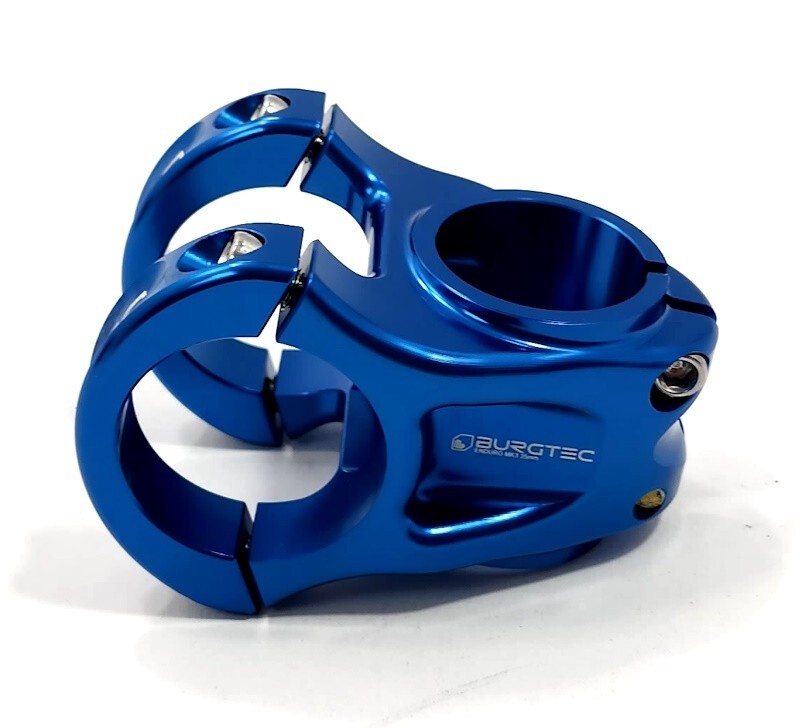 Burgtec MK3 Enduro Stem 35 x 35 x 28.6mm(1-1/8), Deep Blue Burgtec MK3 Enduro Stem 35 x 35 x 28.6mm(1-1/8), Deep Blue