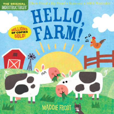 Indestructibles: Hello, Farm! - Paperback By Pixton, Amy - VERY GOOD