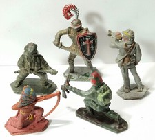 Vintage Lone Star Indian Knight Airbourne & Infantrymen & ACW  Asstd Figures