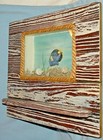 NAUTICAL 3-D DIORAMA WATER SCENE w FISH & SHELLS w SHELF 10"x12" WOOD WALL DECOR — photo 2