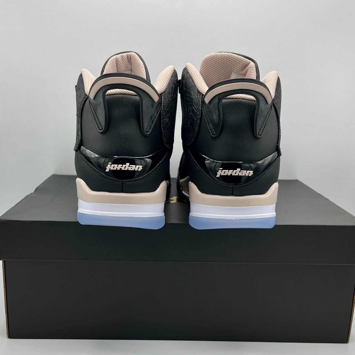 Nike Air Jordan Dub Zero Black Fossil Stone Sneakers 311046