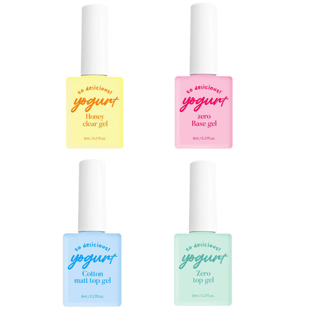 Yogurt Nail Basic Gel (Base Top Clear Matt) 8ml(0.27 fl.oz.) K-Beauty
