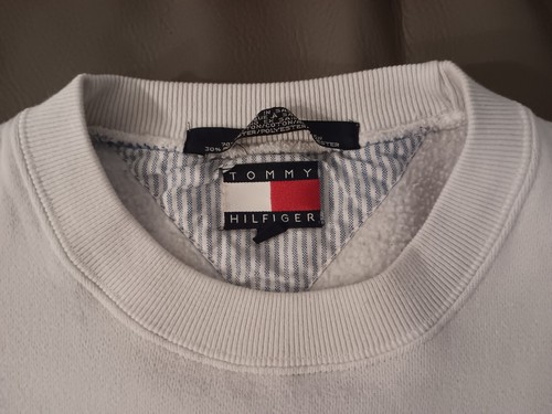 VTG Tommy Hilfiger Big Crest Sweatshirt Kith Outdoors Sailing VETEMENTS Athletic - Picture 3 of 8