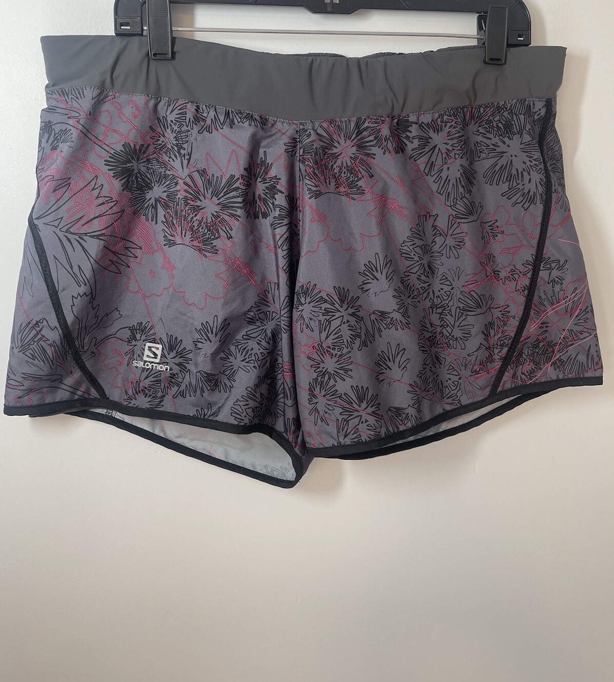 Salomon Advanced Skin Active Dry Floreal Donna XL Pantaloncini Grigi