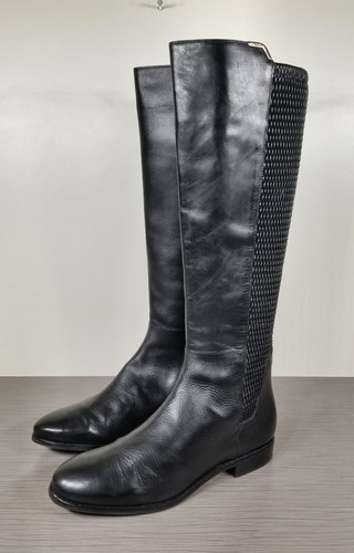 Cole Haan Rockland Tall Boot, Black Leather, Womens Size 8 B - Picture 3 of 12