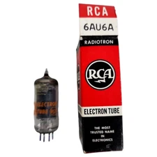 RCA 6AU6A Electron Tube Radiotron 32R5-R ( 9-60 ) Box New Old Stock