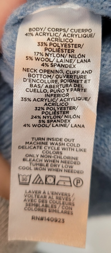 LOFT Pullover mit Schmucksteinen und Knopfleiste Größe M - Bild 8 von 10