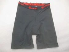 CANARI Size L Men Black Stretch Inner Pad Elastic Compression Cycling Shorts 292
