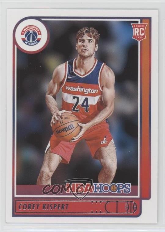 2021-22 Panini NBA Hoops Rookies Corey Kispert #212 Rookie RC 0o6v