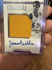 National Treasures Colossal Jersey Patch/Auto Jamaal Wilkes /49 HOF Lakers