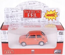 Fiat 126 Abarth Polski Fiat 126p Modellauto  1:43 Neu in OVP aus Sammlung