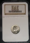 1941 S Mercury Dime NGC MS66FB