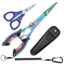 Fishing Needle Nose Pliers, Stainless Steel Pliers and Elite2 