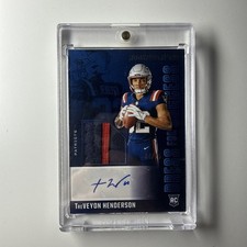 2025 Panini Rookies & Stars - Dress for Success TreVeyon Henderson #DFS-THN /99