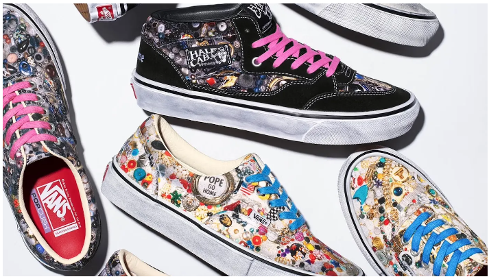Supreme × Mike Kelley × Vans Half Cab 26SS Week8 White VN00112HNTR