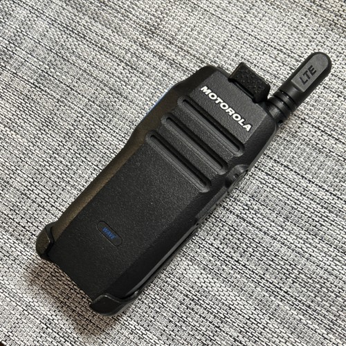 Motorola TLK 100 Commercial Radio IP54 Black HK2112A with Battery & Belt Clip